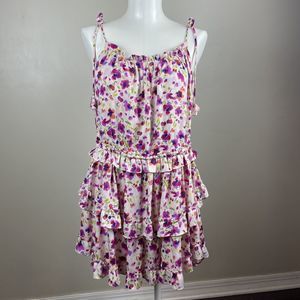 Misa Los Angeles Eliana Floral Mini Dress Size Medium